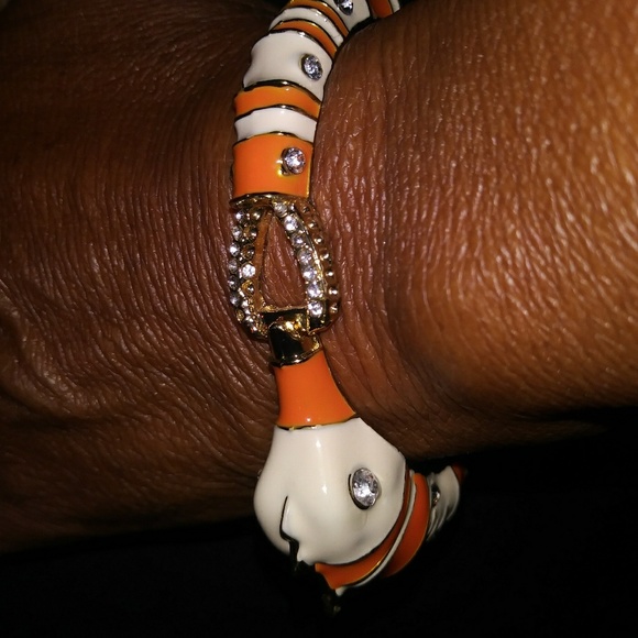 😨VERY CRAZY SALE!!!😨Enamel Bangle Sea Horse - Picture 6 of 7